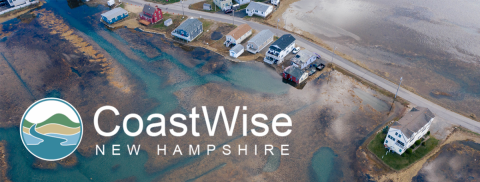 Image of the coast with CoastWise logo