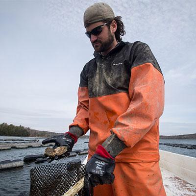 Oyster farmer