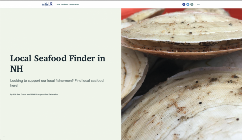 Seafood finder screenshot